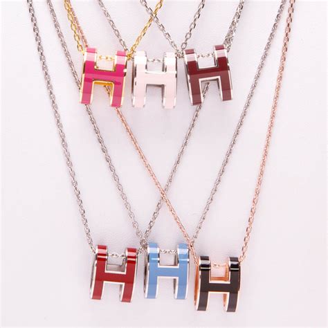 hermes logo necklace|Hermes jewelry catalogue.